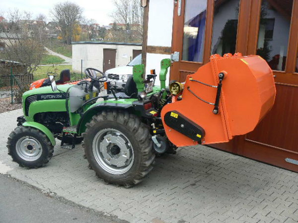 Schlegelmulcher FCH160 mit Auffangbox