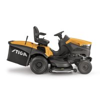 STIGA Estate 9122 WX Benzin-Rasentraktor (Heckfänger) Vorführgerät 1,8h