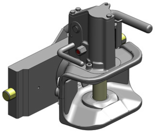 Zugmaul Automatik W330 S32 f. höhenverstellbaren Lagerbock (Ø31,5mm)