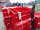 Heckcontainer Kippmulde Lademulde lackiert (rot) 100cm