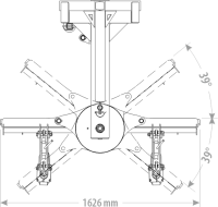 Planierschild leicht Mechanisch 2,10m