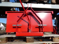 Heckcontainer Kippmulde Lademulde lackiert (rot) 150cm