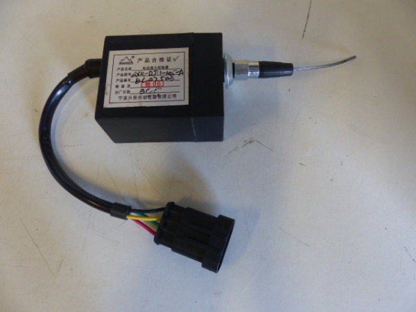 Stellmotor Diesel Absteller Motor stop Foton TB504 YTO MF504 univ. Stecker