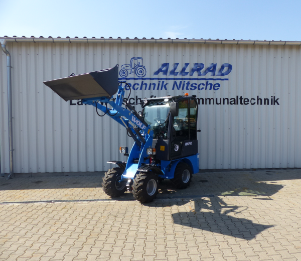 Radlader Wolf Mini 750 Euro 5 Motor mit Kabine