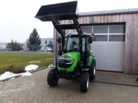 Allrad-Traktor MK-1050 mit Kabine und Frontlader