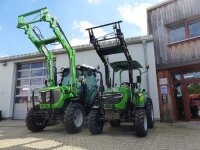 Allrad-Traktor MK-1050 mit Kabine und Frontlader
