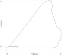 Rübenschaufel MINI 1,20m Volumen 0,26m³