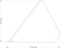 Rübenschufel MAXI 1,60m Volumen 0,78m³