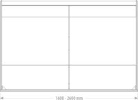 Schwergutschaufel MAXI 1,60m Volumen 1,62m³