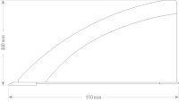 Nivellierschaufel MINI 1,40m Volumen 0,35m³