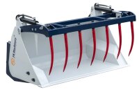 Hochkippschaufel mit Gebiss 1,40m Volumen 0,50m³