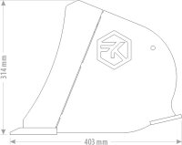 Grabenraumlöffel 1,9-2,6T