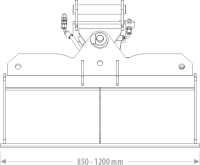 Grabenraumlöffel Hydraulisch 1,9 – 2,6T
