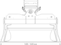 Skandinavische Tieflöffel Hydraulisch 6 – 8,5 T