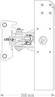 Nivellierbalken Hydraulisch 1,9 – 6 T