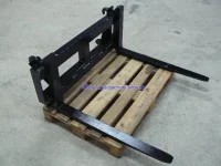 Palettengabel mit Gabelträger verstellbar 1,2m 1500Kg