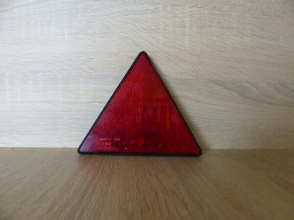 Rückstrahler rot dreieckig schraubbar 155mm