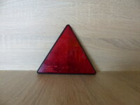 Rückstrahler rot dreieckig schraubbar 155mm
