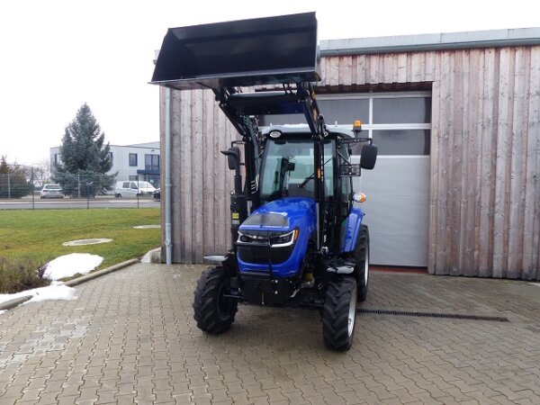 Allrad-Traktor MK-1025 mit Kabine und Frontlader