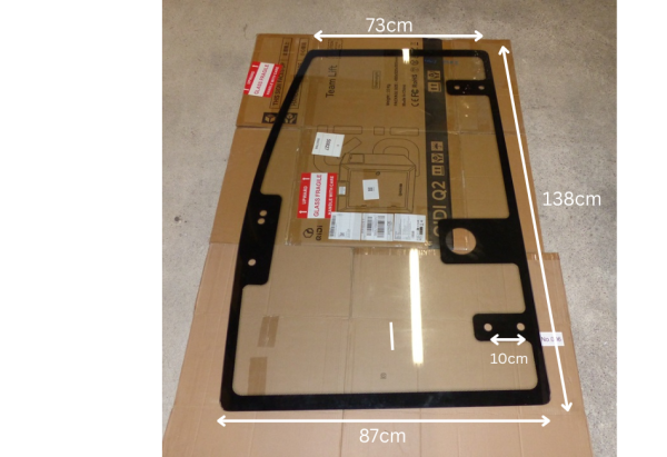 Türscheibe links Wolf ER15