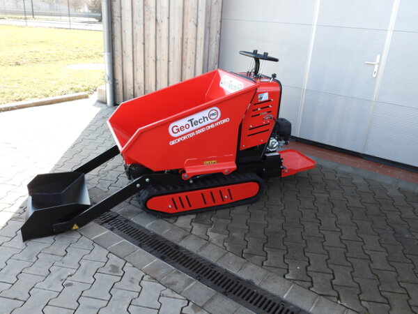Raupendumper GeoTech Pro Geoporter 550 DHS Hydro - Hydraulische Dumper Mulde 500Kg