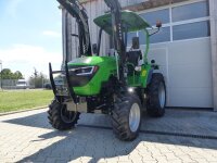 Allrad-Traktor MK-1050 mit Überrollbügel und Frontlader