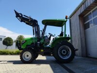 Allrad-Traktor MK-1050 mit Überrollbügel und Frontlader