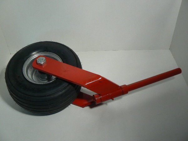 Stützrad für Bandwender W-405 (250cm) breite Räder rot