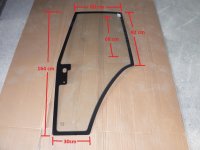Türscheibe links TB504