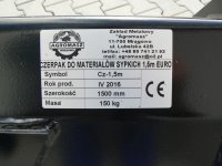 Schaufel 150cm 0,32 m³ EURO-Norm