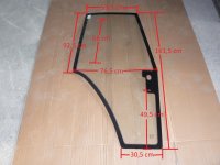 Türscheibe rechts TB504 (für Fahrzeuge mit...