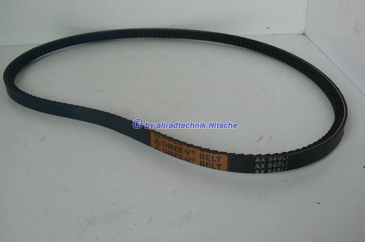 Keilriemen THREE V BELT AX 940Li Mulcher 14 50